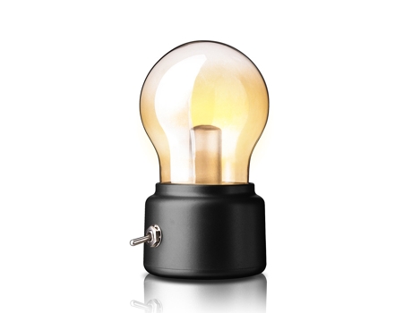 Bombilla LED USB Vintage luces nocturnas recargable Retro minimalista