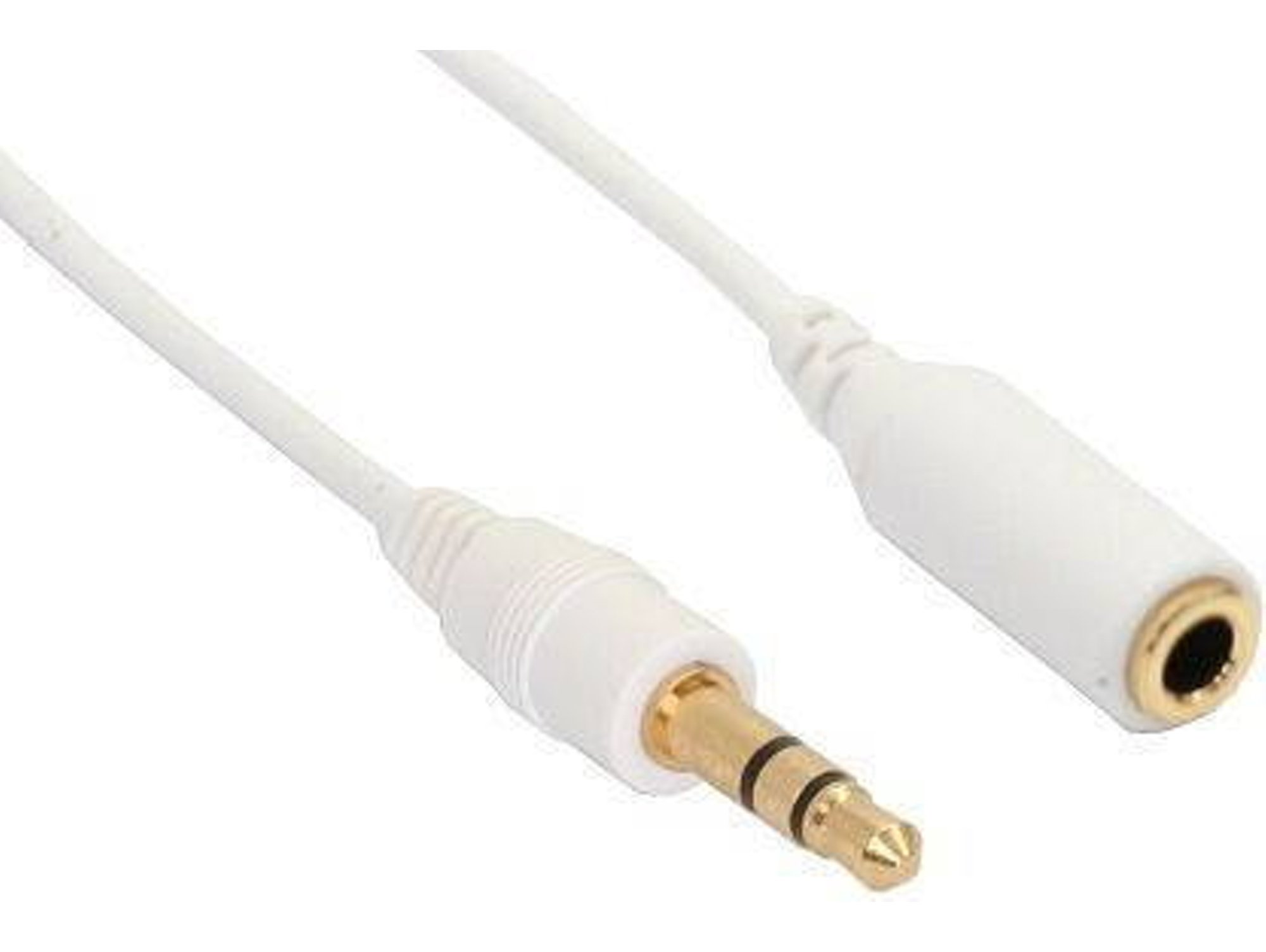 Cable de Audio INLINE (3 m - Blanco)