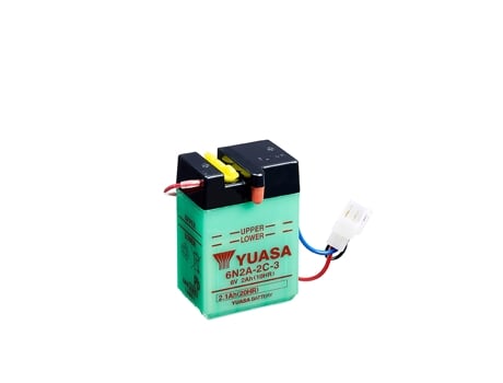 Batería para Moto YUASA 6N2A-2C-3