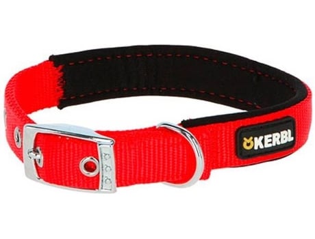 Collar KERBL Miami Plus (Talla: L - Rojo)