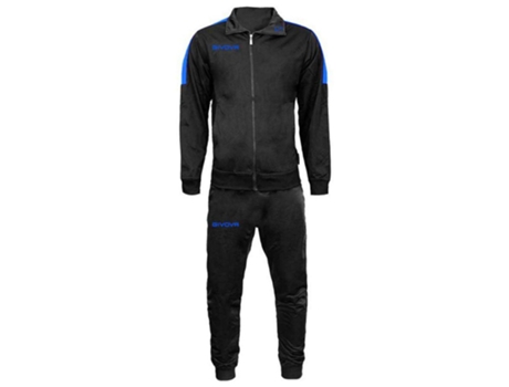 Chándal para Hombre GIVOVA Revolution Negro para Fútbol (XXXXL)