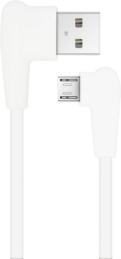 Cable INKAX DATA-KAX-KOUD-MICUSB (USB - MicroUSB - 1 m - Blanco)