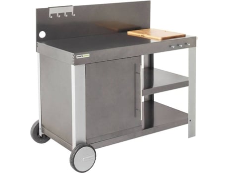 Cook In Garden wt018t nova desserte talla xl carrito exterior gris 122x65x105cm