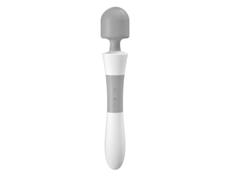 Vibrador de masaje de silicona con 10 frecuencias 5 velocidades para mujeres (gris) VEANXIN