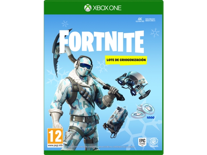 Juego Xbox One Fortnite Lote De Criogenización