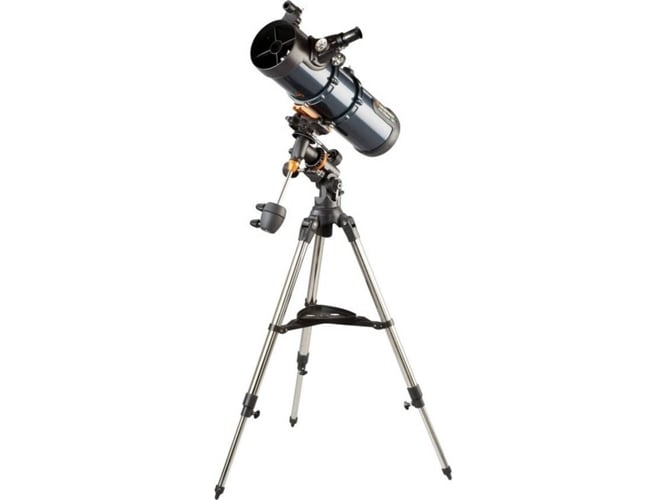 Celestron Astromaster 130eqmd telescopio con motor para seguimiento azul