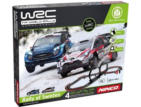 Circuito Wrc Rally sweden pista de coches chicco suecia edad 4