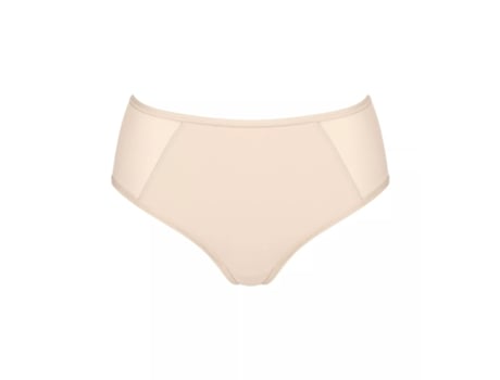 Bragas de Mujer SLOGGI Cintura Alta Soft Beige (XS)