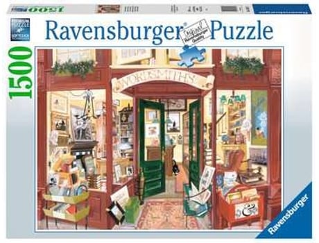 Puzzle RAVENSBURGER Wordsmith's Bookshop rompecabezas 1500 pieza(s) Edificios