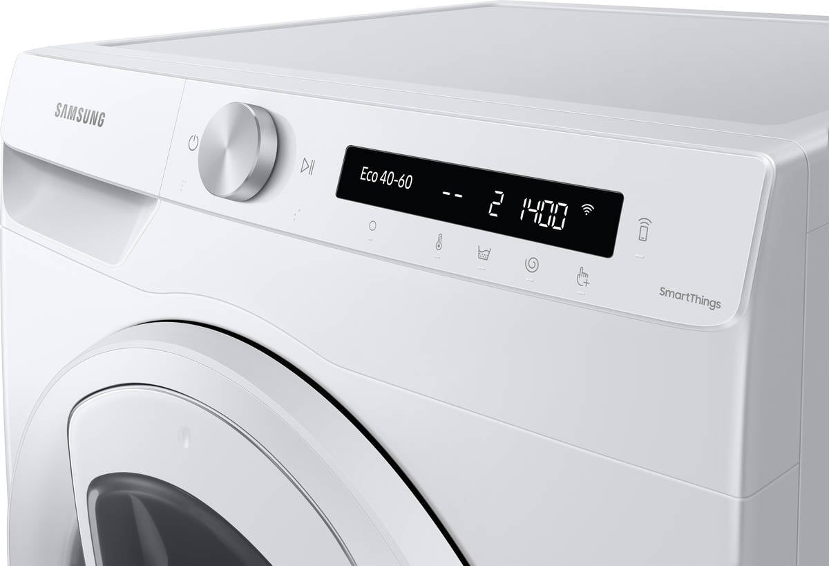 Lavadora SAMSUNG AddWash WW90T554DTW/S3 (9 kg - 1400 rpm - Blanco)