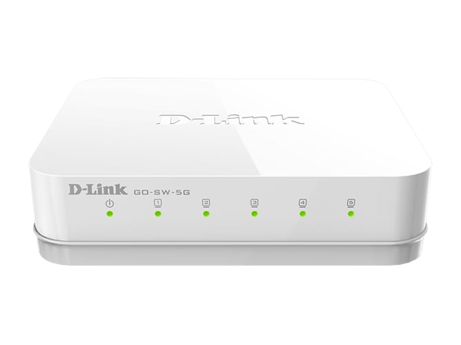 Dlink Gosw5ge Gigabit ethernet 101001000 switch red 5port unmanaged desktop 5 puertos gosw5g conmutador no administrado 100