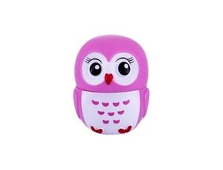 2K - Lovely Owl Lip Balm Raspberry - Lip balm in the shape of an owl 3.0g