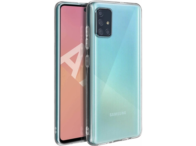 Carcasa Samsung Galaxy A71 AVIZAR Silicona Transparente