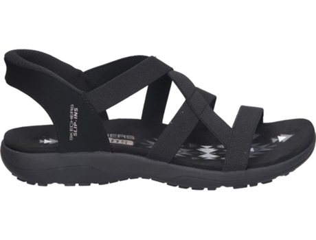 Sandalias de Mujer SKECHERS Tecido Negro (36)