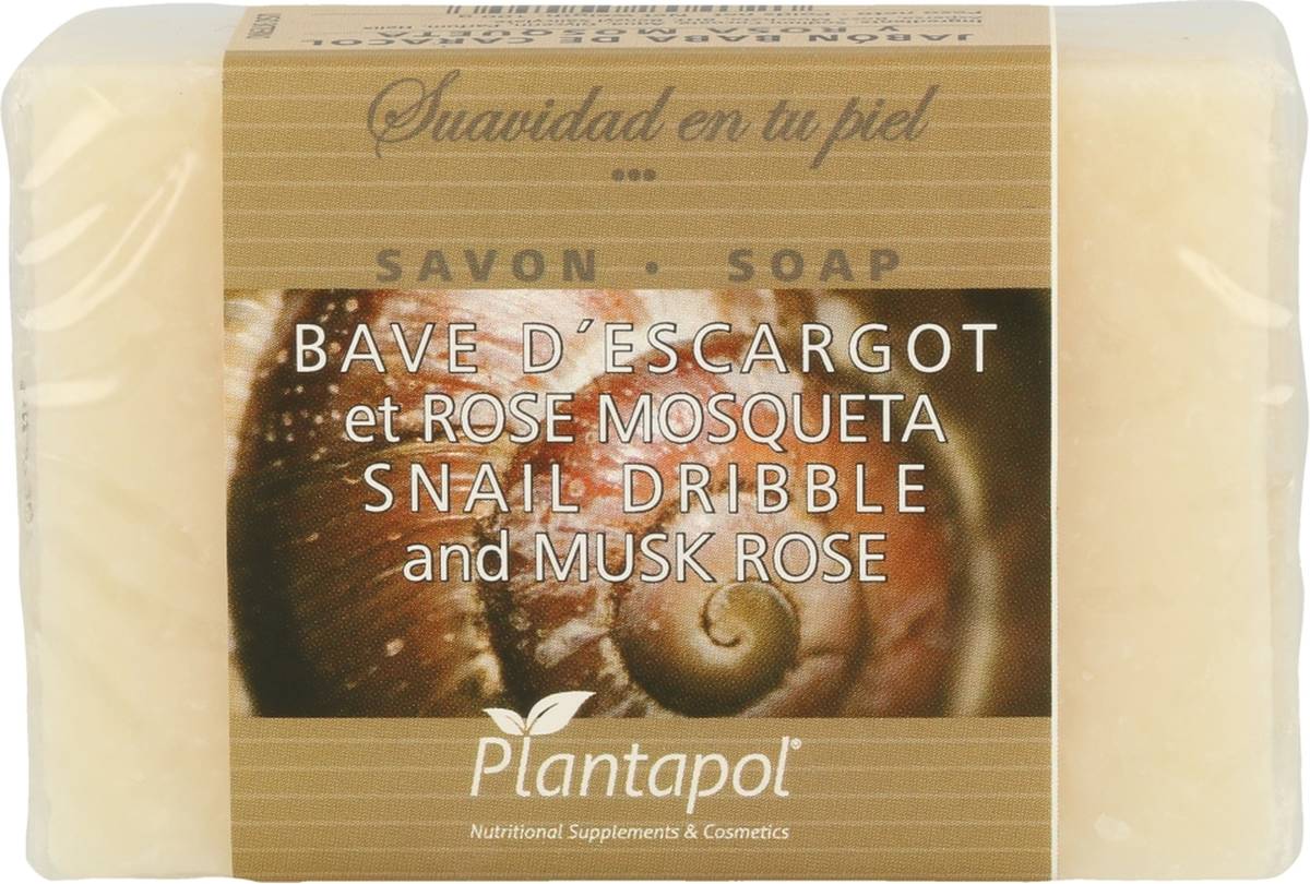 Jabón PLANTAPOL Caracol y Rosa Mosqueta (100 g)