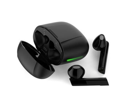 Auriculares Casco Stereo Tws Dentro Oído Llamadas MELICONI True Wireless Bluetooth Negro