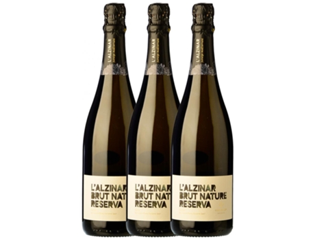 Espumante EL CEP El Cep L'Alzinar Brut Nature Cava Reserva (0.75 L - 3 unidades)