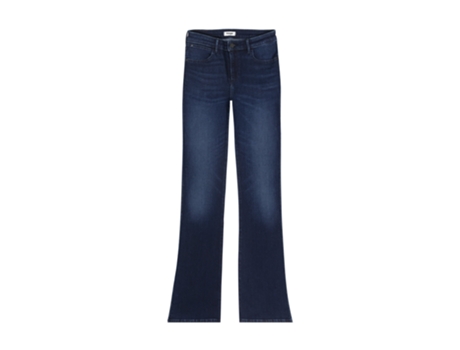 Pantalones de Mujer WRANGLER Mezclilla Azul (36x32)