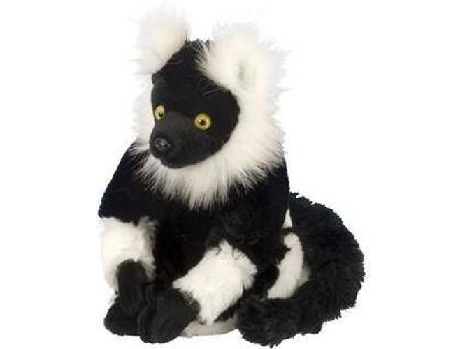 Peluche WILD REPUBLIC CK-Mini Lémur Negro y Blanco