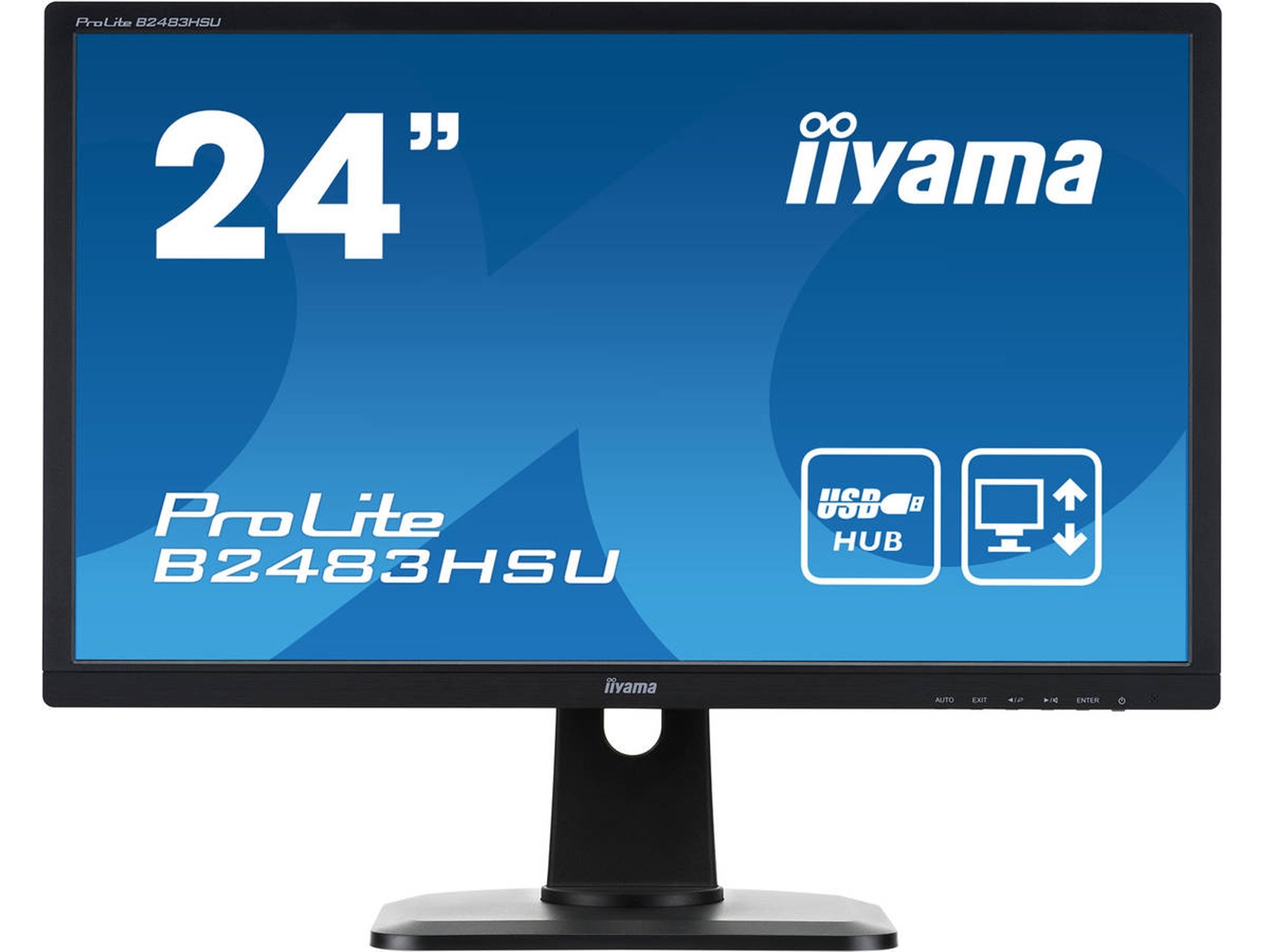 Monitor Gaming IIYAMA B2483HSU-B1DP (24'' - 1 ms - Full HD)