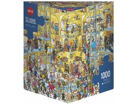 Puzzle 1000 Pcs Schöne Hotel Life (9 años)