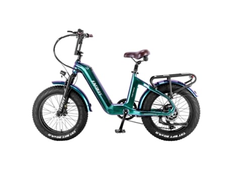 Bicicleta eléctrica FAFREES F20 Master 20'' Neumático de aire 500W Tracción trasera 25km/h Velocidad máxima 48V 22.5Ah Batería -Verde