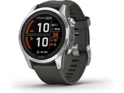 Smartwatch GARMIN Fenix 7S Pro Solar Edition (Bluetooth e Wi-Fi - Hasta 11/14 días de autonomía com Energia Solar - Grafito)