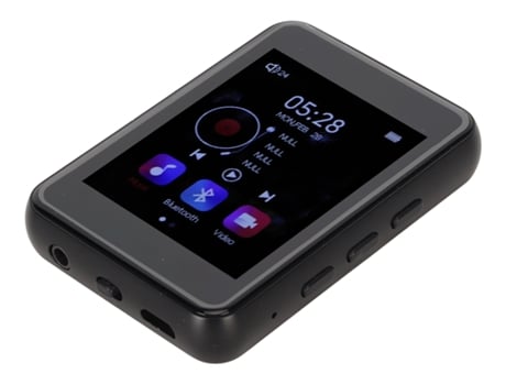 Reproductor MP3/MP4 Bluetooth SMANDY MP06 con pantalla táctil de 2.4Inch 16 GB (negro)