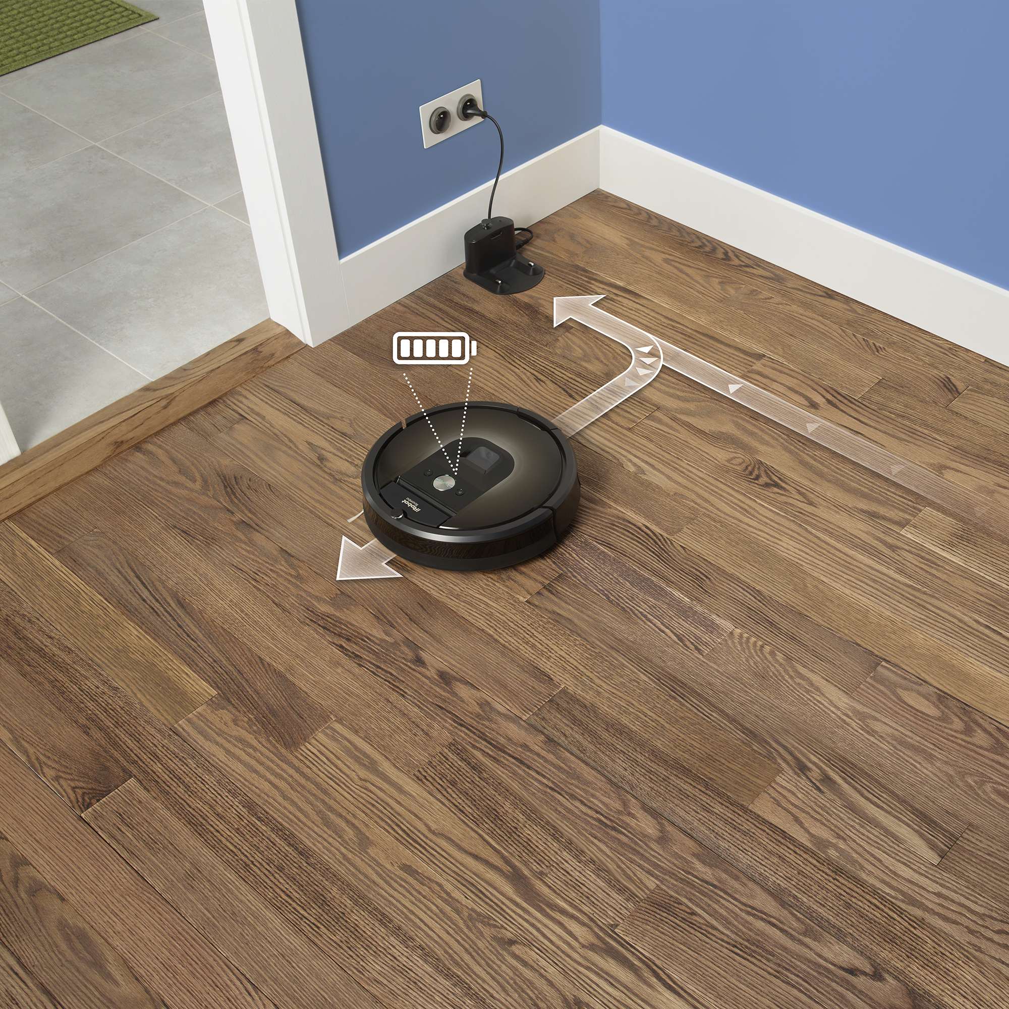 Aspirador Robot IROBOT Roomba 980 ( Autonomía: 120 min)