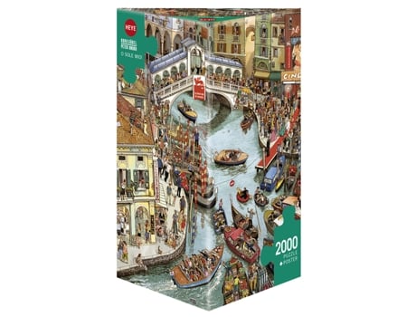 Puzzle 2000 Pcs Göbel Knorr, O Sole Mio! (9 años)