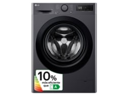 Lavadora LG F4WR5009A6M (9 kg - 1400 rpm - Gris)