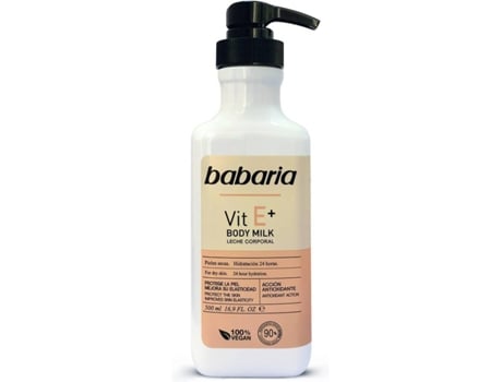 Leche Corporal BABARIA Vitamina y (500 ml)