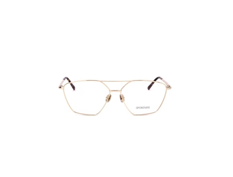 Monturas de Gafas SPORTMAX SM5009 Pale para Mujer (Dorado)