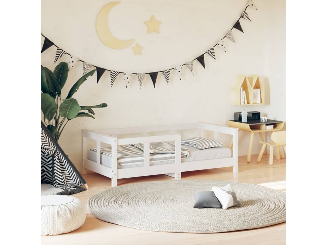 MAISON EXCLUSIVE - Estructura de cama infantil madera maciza de