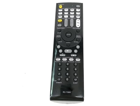 Mando TV CROWNED (Rc736M Onkyo Av Receiver HtR570 HtS5200 HtS5200S HtS6200 HtS6200S Fernbedie)