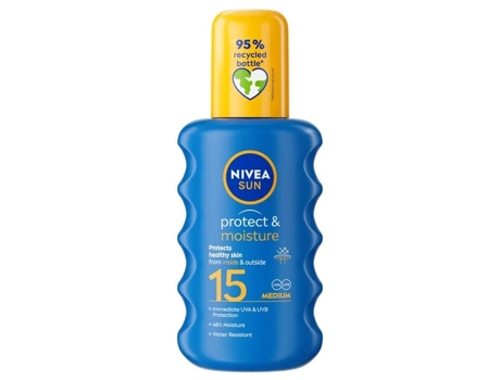 NIVEA Sun Protect & Moisture Spray Spf 15 200 Ml