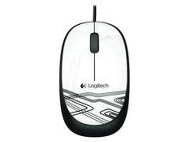 Ratón LOGITECH M105 (Óptico - 3200 dpi - Blanco)