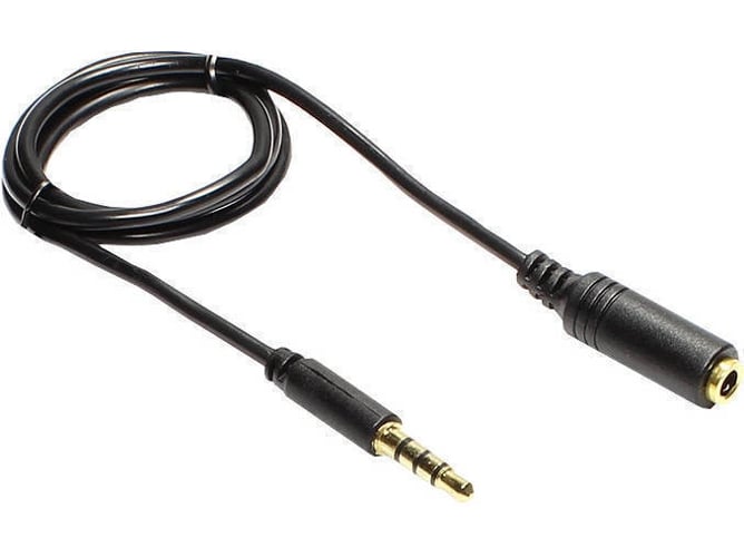 Cable de Audio ALCASA (1.5 m - Negro)