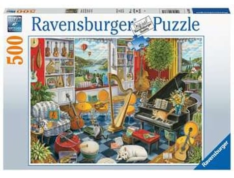 Puzzle RAVENSBURGER The Music Room rompecabezas 500 pieza(s) Arte