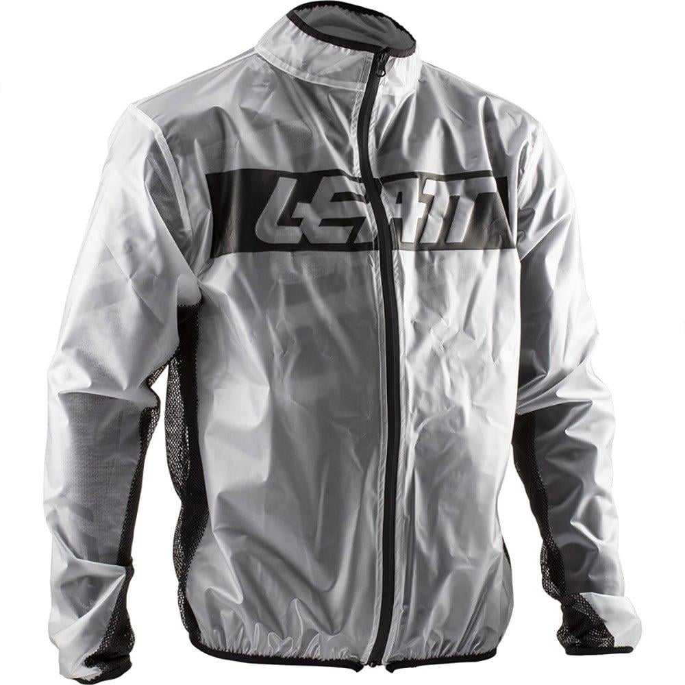 Abrigo para Hombre LEATT Race Cover Gris para Motociclismo (XXL)