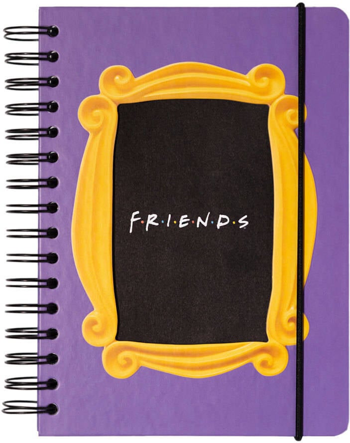 Cuaderno Friends A5 punteado bullet journal de notas bloc licencia oficial 14.8x21cm