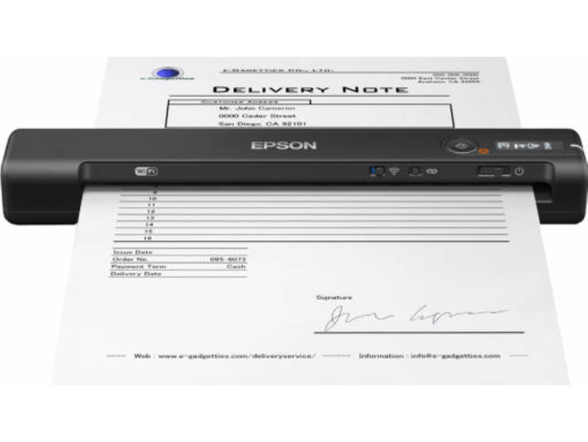 Escáner EPSON ES-60W