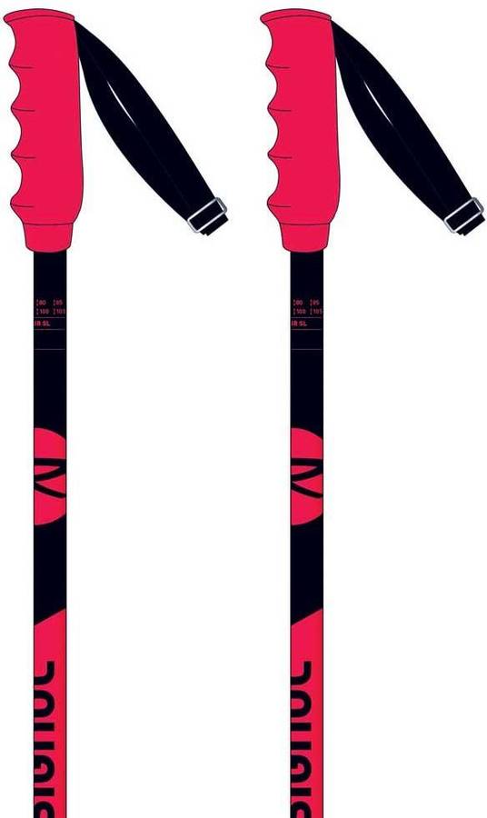 De Esqui Rossignol hero sl adolescente 90 cm bastones unisex adulto niños