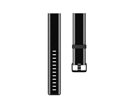 FITBIT FB166WBBKGYL Accesorios para dispositivos vestibles inteligentes Grupo de rock Negro, Gris Fluoroelastómero, Poliéster