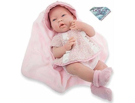 Muñeca Jc Toys la newborn real girl edad 4 años 14.57x7.99x6.73