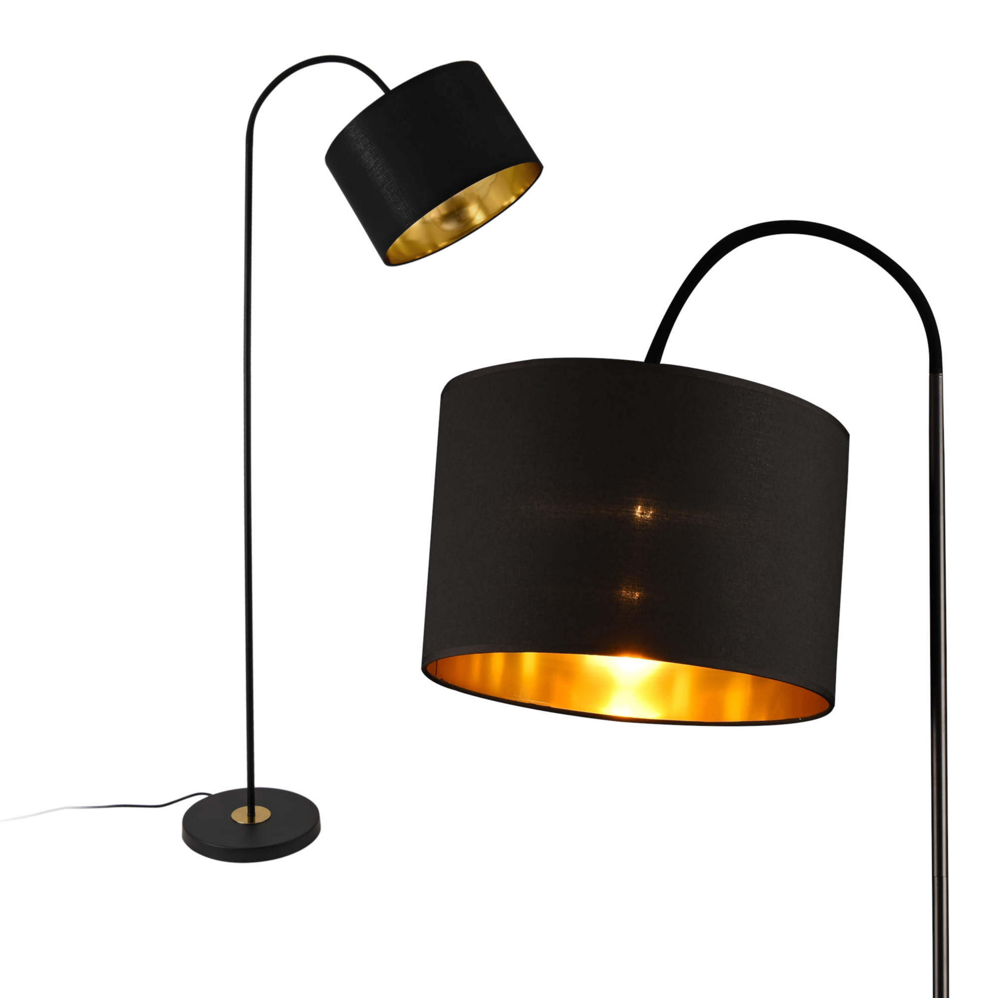 Lámpara de mesa LUX.PRO Negro (60 W - E27)