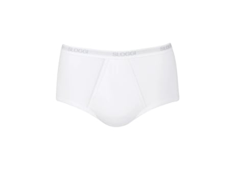 Boxer para Hombre SLOGGI (L - Blanco)