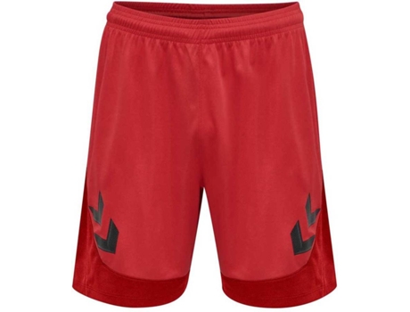 Pantalones para Hombre HUMMEL Lead Poly Rojo para Fútbol (116 cm)