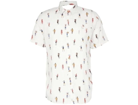 Camisa de Hombre TIWEL Friends Blanco (S)