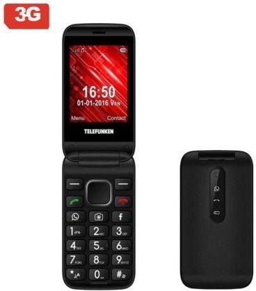 Teléfono móvil TELEFUNKEN TM360 (2.8'' - 3G - Negro)